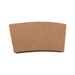 10 . 13온스 종이 컵홀더 무지 커피 테이크아웃 슬리브 1000개입