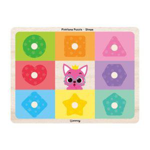 원목퍼즐 핑크퐁 꼭지퍼즐 동물 (P394)
