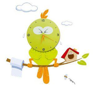 데코시계 아이방 인테리어 벽시계 (응가부엉이)