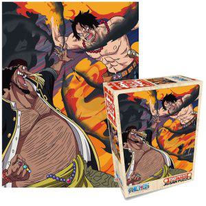 원피스 직소퍼즐 150pcs (불주먹 에이스 VS 검은수염)