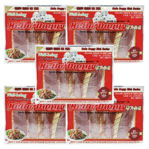 강아지 영양 닭가슴살 젤리 슬라이스 300g 5P 육포