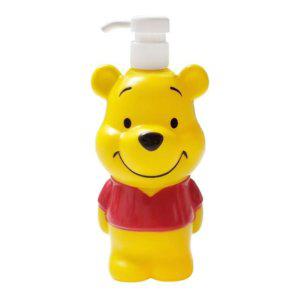 욕실 디스펜서 디즈니 푸우 입체 핸드워시디스펜서 500ml