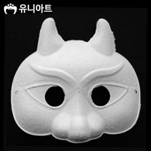 유니아트 종이탈 반가면 (5개입) (11.금도깨비탈)