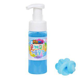 미술놀이 뭉게구름 거품물감 150ml 낱색 (형광파랑)