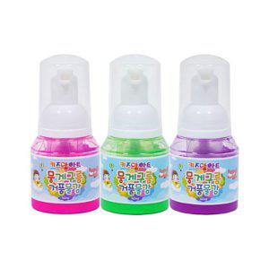 미술놀이 뭉게구름 거품물감 40ml x 3색 (B세트)