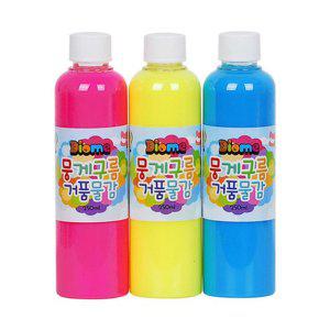 미술놀이 뭉게구름 거품물감 리필 250ml x 3색 (A세트)