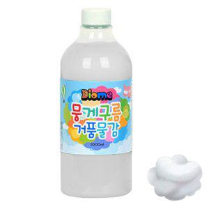 미술놀이 뭉게구름 거품물감 리필 1000ml 낱색 (흰색)
