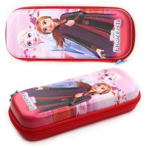 겨울왕국 엠보 하드 필통 (레드)