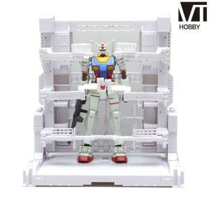 VTHOBBY 1대144 건담 디오마라 격납고 시스템 베이스 (화이트) (VT-131-1-4)