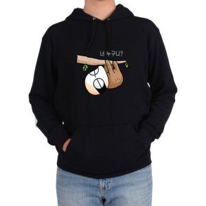 후드티 너 누구니 나무늘보 이미지 게으름뱅이 느림보그림 다양한 색상 사이즈