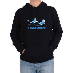 후드티 싱크로나이즈 코집게 아티스틱스위밍 수중발레그림 다양한 색상 사이즈