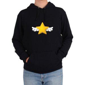 후드티 스타 별 천사의 날개 노란별 날개달린 스타별그림 다양한 색상 사이즈