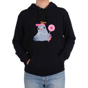 후드티 새 분홍모자 프로펠러 롤리팝 막대사탕 아기새그림 다양한 색상 사이즈