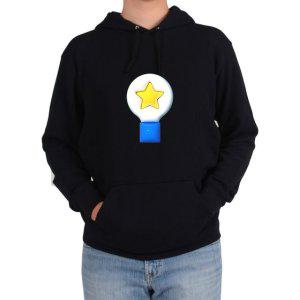 후드티 전구 디자인 별 스타 노란별 반짝반짝 파란색그림 다양한 색상 사이즈