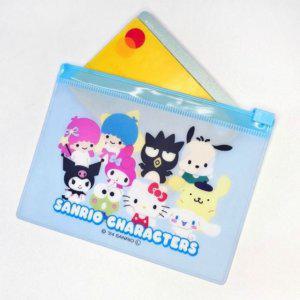 산리오 기본 캐릭터즈 지퍼백 미니 모던 파우치 카드