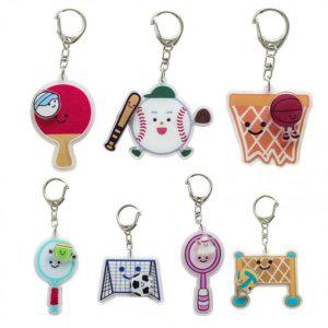 스포츠 트렌드 올 운동 키링 (탁구 테니스 야구 축구