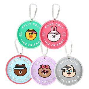 골프 캐릭터 네임택 라인프렌즈 선택5종 선택