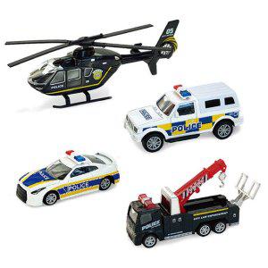 자동차장난감 TEAM팀4 경찰차세트 경찰차 장난감 완구