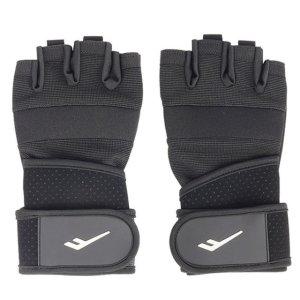 JMds 프로스펙스 헬스장갑 스트렝스 더블 헬스장갑 (블랙) (L) 운동장갑 턱걸이장갑