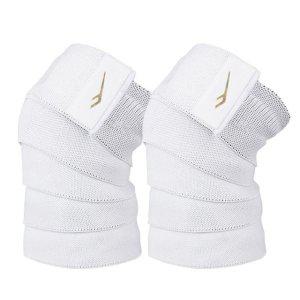 JMds 프로스펙스 스포츠보호대 스트렝스 랩 헬스 무릎 보호대 (화이트) 무릎아대 운동보호대