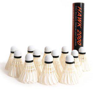 JMds 프로스펙스 배드민턴 깃털 셔틀콕 12P 베드민턴 배드민턴공 홈트