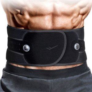 JMds 프로스펙스 스포츠보호대 다이얼 허리보호대 (블랙) (XL) 허리아대 운동보호대