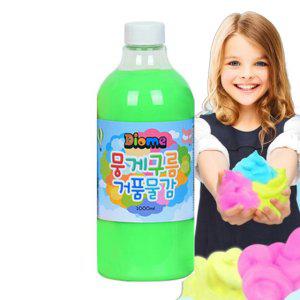 어린이 거품 물감 1000ml 형광초록 1P 미술 오감놀이