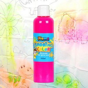 어린이 스프레이 물감 250ml 형광분홍 1P 리필 뿌리는
