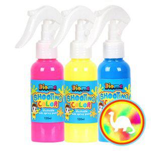 어린이 스프레이 물감 120ml 3색 B세트 1P 리필 미술