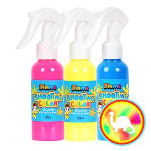 어린이 스프레이 물감 120ml 3색 A세트 1P 리필 미술