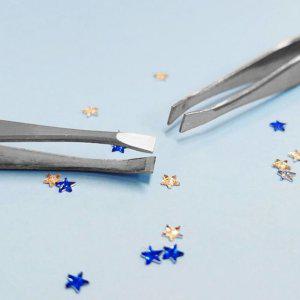 속눈썹 부착용 네일 정밀 스티커 핀셋 눈썹정리