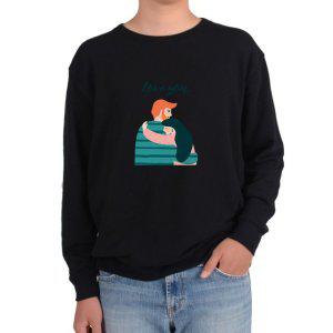 기모맨투맨 사랑해 연인 애인 허드 러브그림 전색상 사이즈