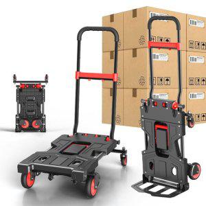 3단 접이식 카트 쇼핑 마트 공장 이사 캠핑 휴대용 손수레 구루마 폴딩카트 끌차