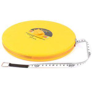 다용도 원형 화이바 줄자 100M 측정 공구 워킹자