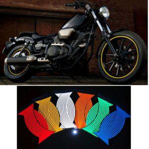 반사테이프 휠스티커 오토바이 자전거 림 바퀴