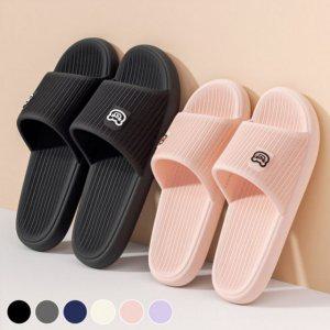 시즌 인도어슬리퍼 미끄럼방지 베란다 층간소음방지 캐릭터곰 실내슬라이드 화장실 에바소재