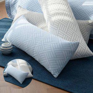 롱쿠션 긴베개 안고자는 바디쿠션 바디필로우 엘리오 듀라론 3중직 냉감 블루 커버 솜 미포함