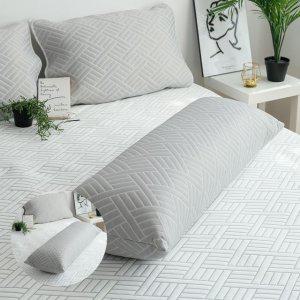 롱쿠션 긴베개 롱베개 바디쿠션 캐릭터 바디필로우 엘리오 듀라론 3중직 냉감 그레이 솜포함