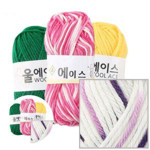 목도리털실 수세미 캐시미어 수면사 헤어 손뜨개질 가방털실 에이스 뜨개질 4개입 NO.485