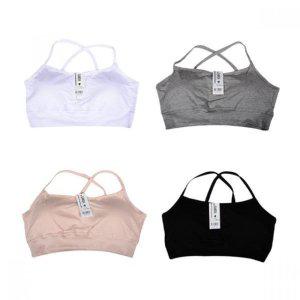 탑 스포츠브라 탑브라 노와이어브라 면 캡브라