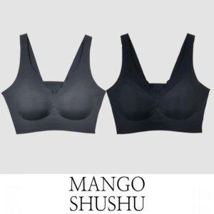 망고슈슈 브라탑 빅사이즈브라 노와이어 빅사이즈