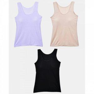 기본나시티 여자 풍기인견 레이스끈나시 데일리나