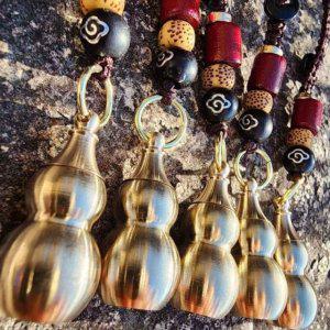 키링월드 풍수 황동 소품 호리병 키링 질병 삼재막이 액운