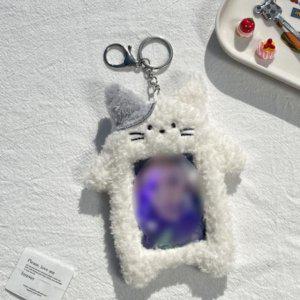 키링월드 털 카드 포카 홀더 고양이 포카꾸미기 포카키링 포토