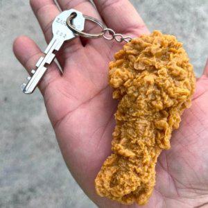 키링월드 음식 고리 열쇠 닭날개 키링 후라이드치킨 닭다리 모형