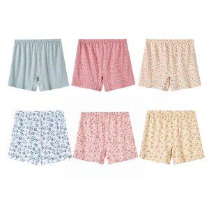 나나코모노 여자면팬티 트렁크팬티 여자속옷 드로즈 네모팬티 사각팬티 여성팬티추천 편안한팬티 시니어