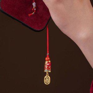 키링월드 잉어키링 열쇠 행운의 소품 키링 고리 불교 행운 재물운 합격 풍수 보석