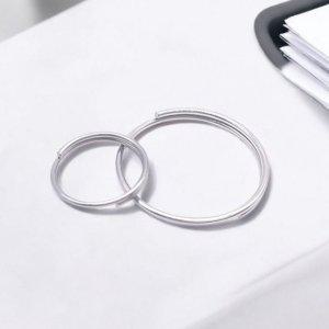 키링월드 링 부자재 마감 고리 도금 오링 키링 은색 스틸 열쇠