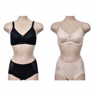 인견 여성속옷세트 여자속옷세트 앞후크브라 여자