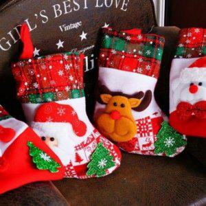 크리스마스 포인트 트리 장식 양말주머니 데코 J 8